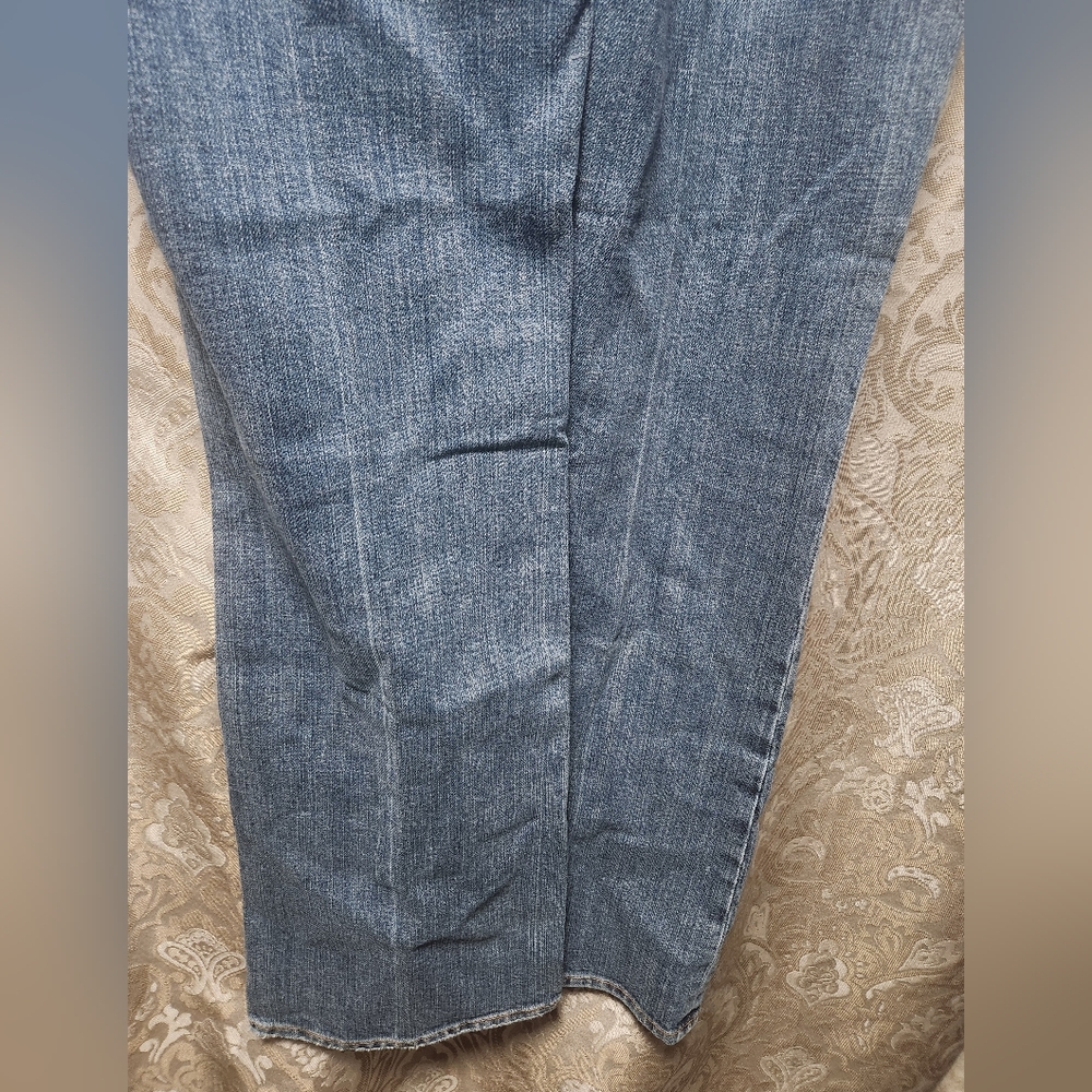 7 For All Mankind Blue Boot Cut Jeans